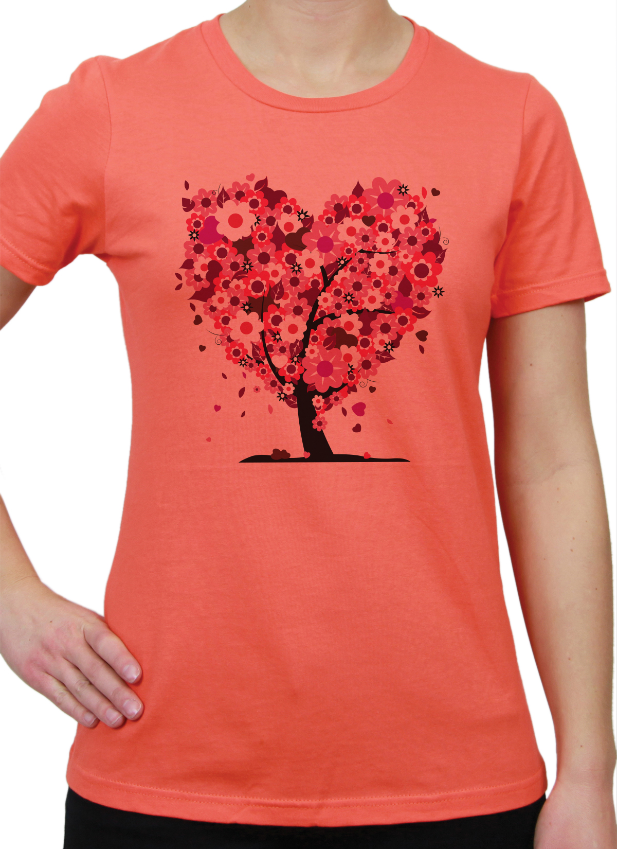 Tree Womens Love T-shirt