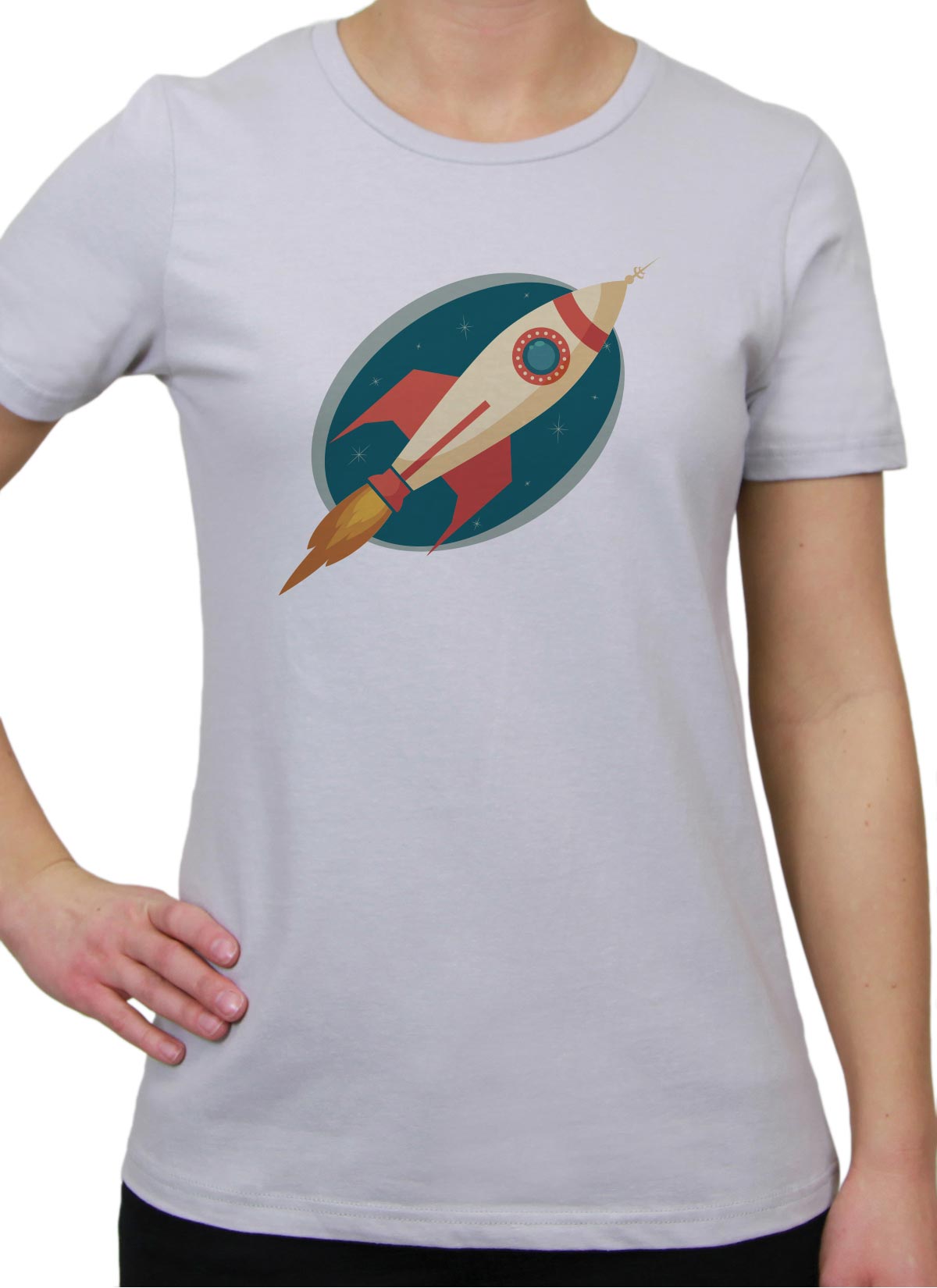 cat rocket shirt